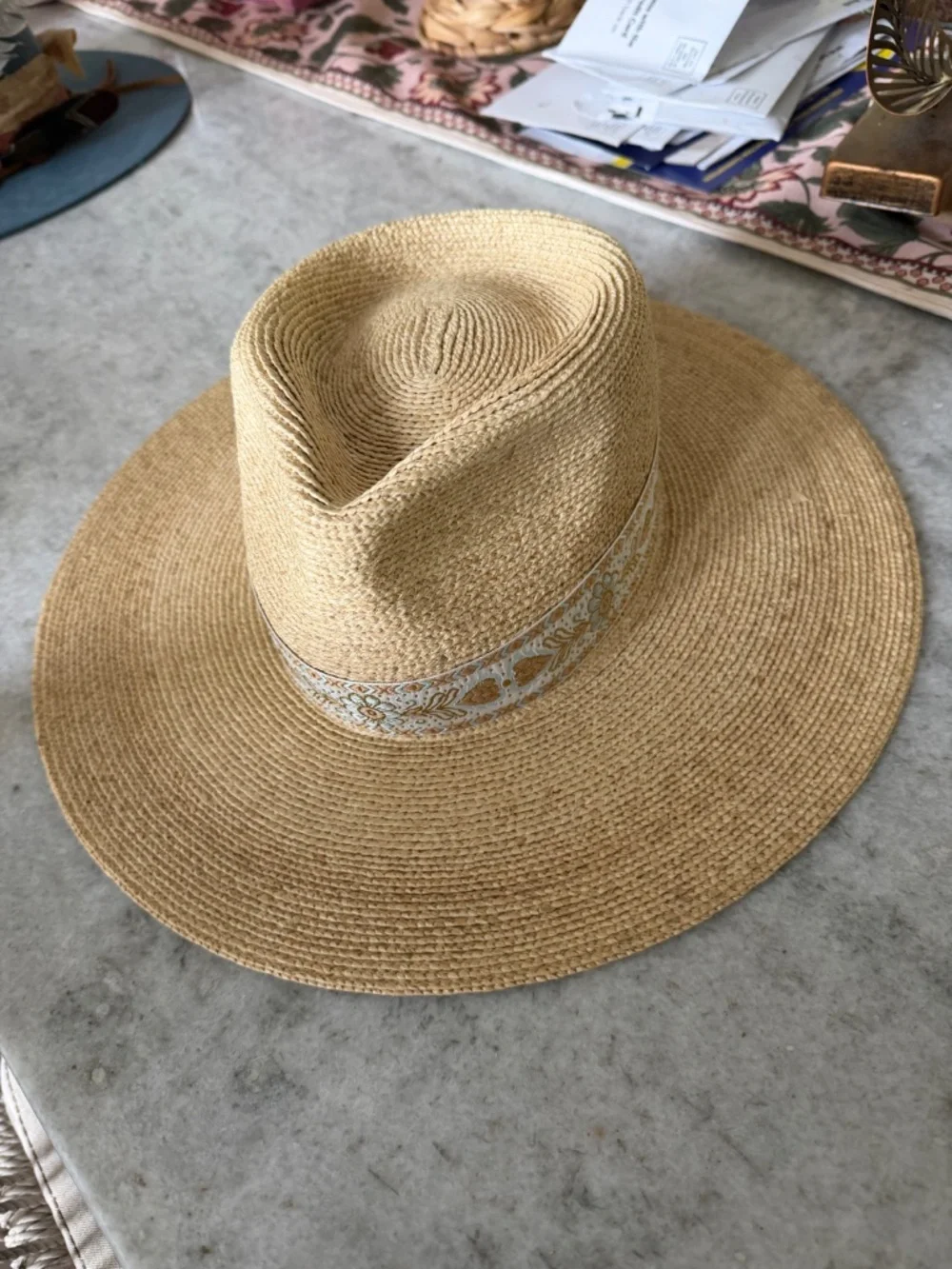 Lack of Color Indio Special Straw Fedora Hat Size Small 55cm - Picture 7 of 7